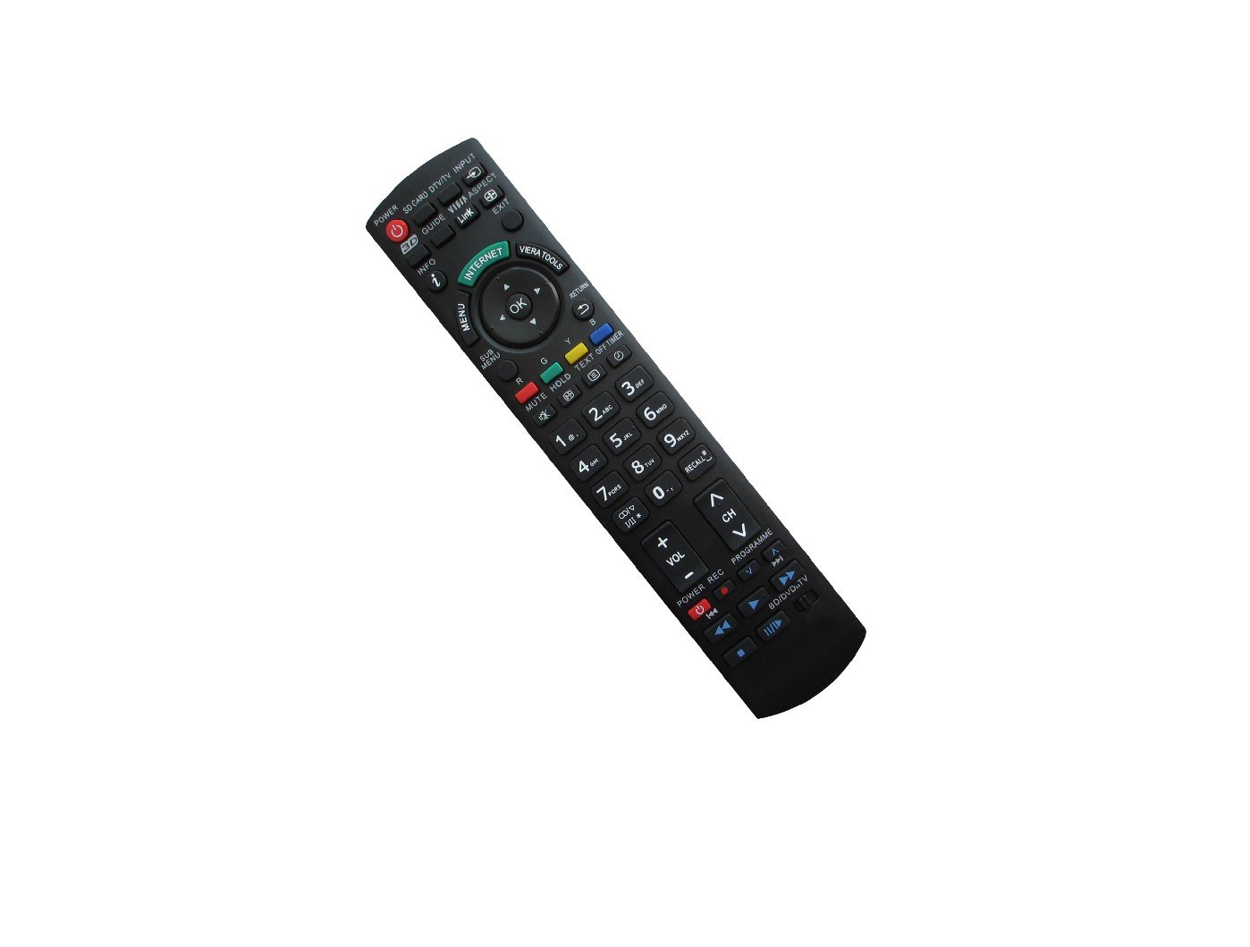 Amazon.com: Hotsmtbang Replacement Remote Control For Panasonic TH-50PX75U  TH-56PX75U