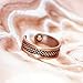 LONGRN-Magnetic Copper Ring Adjustable Size for Arthritis for Men and Women