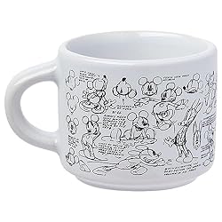 Silver Buffalo Mickey Heritage Sketch Multi Art 4pc