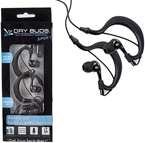 Amazon Com Drycase Drybuds Fusion Waterproof Earbuds With Microphone Db 26 Sports Outdoors