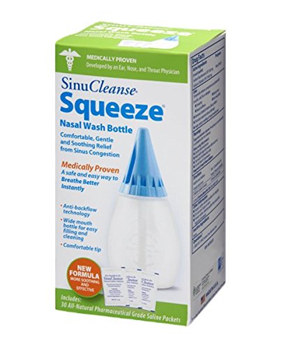 Sinu Cleanse Squeeze Nasal Wash Bottle Size: KIT