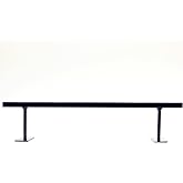 RACOFSB Fingerboard Square Rail Metal Obstacles for Finger Skateboard