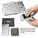 YOBANSA Stainless Steel Sculpture Business Card Holder Credit Card Holder Name Card Case Business Card Case for Men and Women(Silver 03)