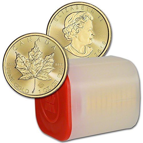 (10) 2016 Canada Gold Maple Leaf 1 oz