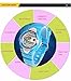 PASNEW LED Waterproof 100m Sports Digital Watch for Children Girls Boys (Blue)