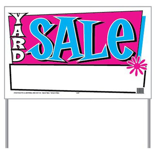 HY-KO PROD YD Sale Sign, 26" x 16" (24203)