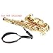 ammoon Saxophone Sax Neck Strap Cotton Padded with Hook Clasp