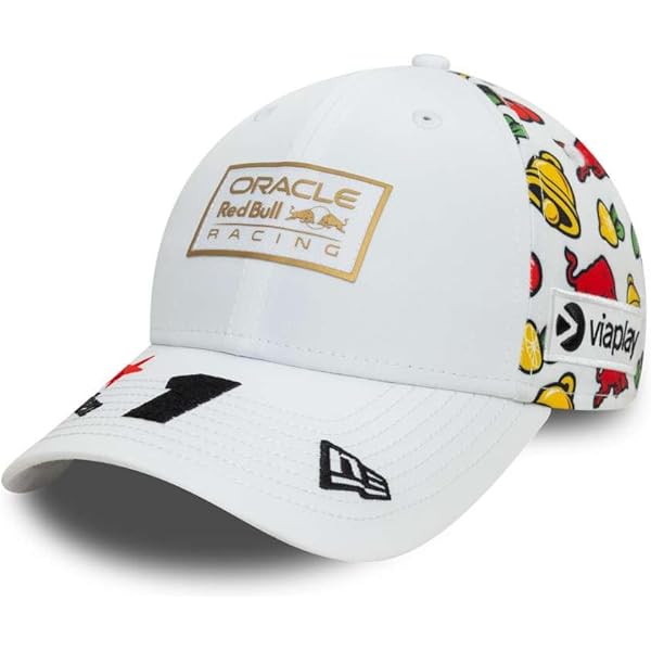 Bonnet Officiel Daniel Ricciardo Visa Cash App RB - Tricoté, Réglable, Bleu Et Blanc - 4