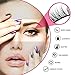 Magnetic Eyelashes [No Glue] Black False Eyelashes Set for Natural Look - 3D Full Eye Fake Lashes Extensions -Reusable Long and Soft (2 Pair/4 Pcs)
