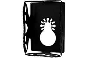 GSTK Square Rectangle Milling Cutter Carving One Step in Place Stainless Steel Square Slot Cutter for Plastic Metal or Low-Voltage Electrical Boxes mounting (2-3/8" x 3-3/4" (60 * 95mm))