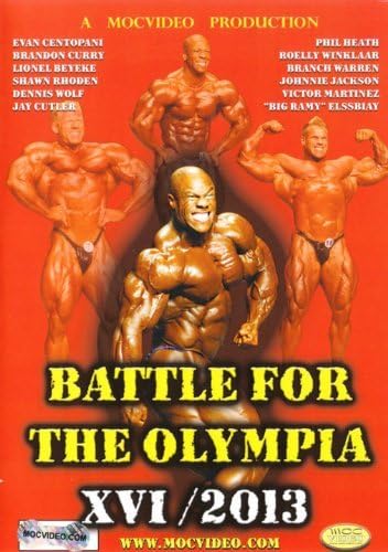 Battle For The Olympia 2013 Bodybuilding - Region Free DVD *8 Hours of awesome footage of the best bodybuilders in the world*