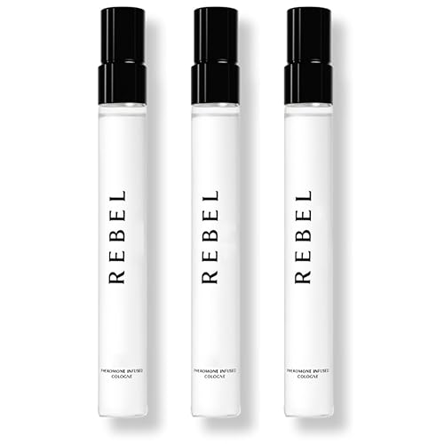 Rebel Pheromone Cologne for Men, Rebel by Alloura for Men, Alloura