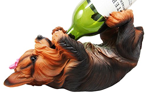 Yorkie Wine Bottle Holder