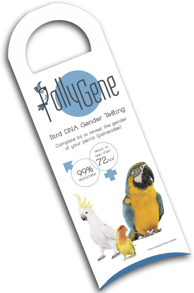 1 Bird DNA Gender Testing for Parrots, Lovebirds, Cockatoos, Grey