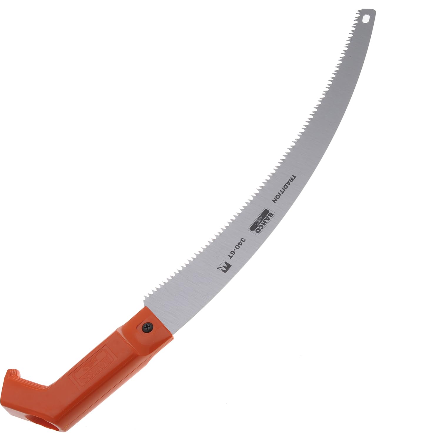 Bahco 340-6T Pruning Saw with Plastic Handle, Silver/Orange