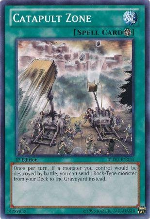 Yu-Gi-Oh! - Catapult Zone (REDU-EN064) - Return of the Duelist - Unlimited Edition - Common