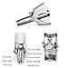 Chooling Nose & Ear Hair Trimmer No Batteries Required - Manual Stainless Steel Nose Hair Remover for Men & Women