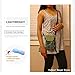 katloo Cell Phone Purse Women Small Crossbody Bag Canvas Wristlet Wallet Change Pouch Mini Handbag for 5.5” Smartphone Cards Green Nail Clipper