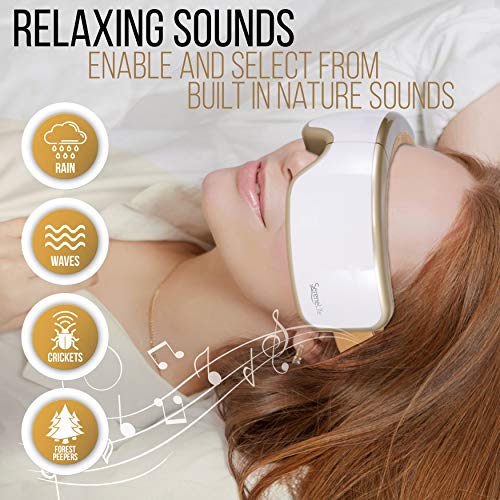 SereneLife Eye Massager with Eye Massager for