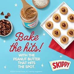 SKIPPY Creamy Peanut Butter, 40 Ounce Twin Pack,2.5