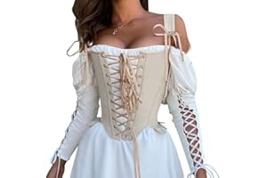 BOWANADACLES Women Vintage Floral Print Vest Sexy Bodycon Boat Neck Jacquard Camisole Flounce Irregular Suspender Corset