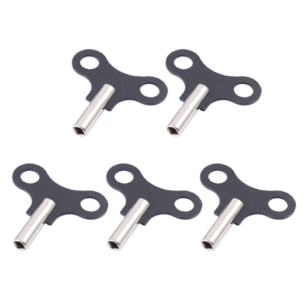 ibasenice Clock Winding Key - 5Pcs Clock Key Repair Tool For Clock, Clock Repair Tool Wood Clock Tool for, Clock