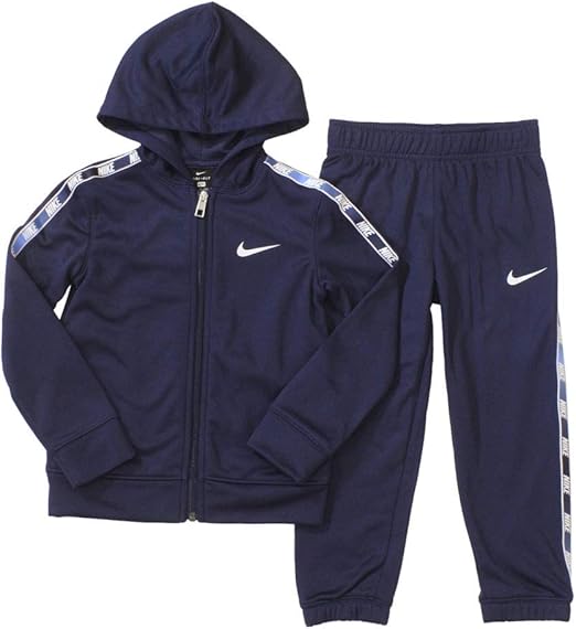 nike navy tape tracksuit