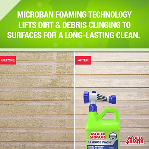 MOLD ARMOR 64 oz. EZ House Wash Brick, Concrete, Trim & Siding