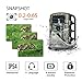 ENKEEO PH730S Trail Camera 1080P 12MP HD Wildlife Game Hunting Cam with 42PCS 850NM IR LEDs Night Vision, 0.2s Trigger Time, 2.4