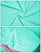 Yidarton Womens Summer Casual Shirts Oversized Baggy Off-Shoulder Long Sleeve Tops Green Large