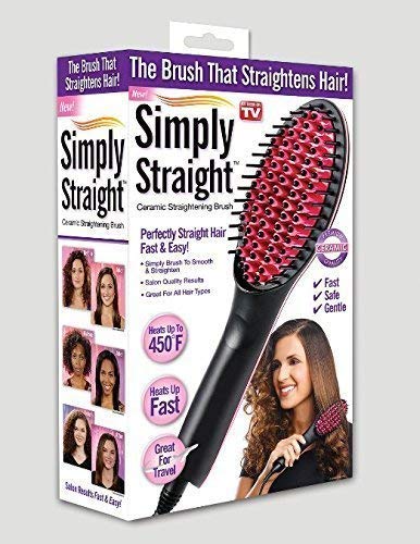 Shop Online Simply Straight Ceramic Hair Straightening Brush