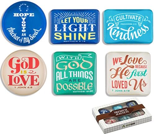 Avery Barn-Refrigerator Magnet Set-Biblical Theme, 6pcs pack