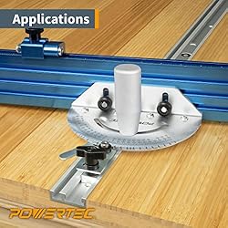 POWERTEC 71365 Combo T-Track and Miter