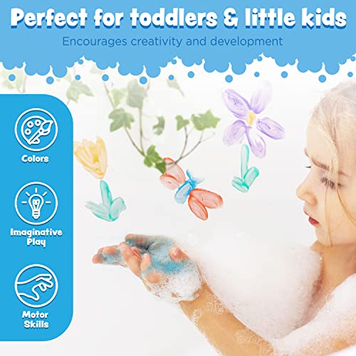 Tub Time Bathtub Finger Paint Soap, Variety 6 Pack NonToxic