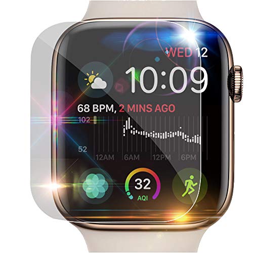 Weite [6 Pack] Compatible Apple Watch Screen Protector 40mm Series 4, Anti-Scratch Bubble Free Film Accessories Compatible iWatch 40mm - HD Clear (6PCS Series 4 40mm) - Thumbnail 5