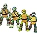 Ninja Turtles Action Figures Mutant Teenage Set 4pcs
