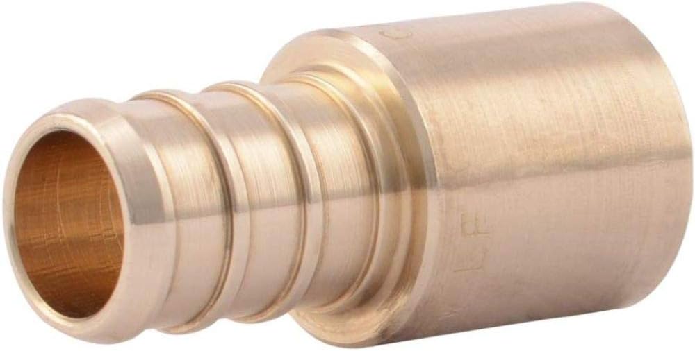 SharkBite UC607LFA10 1/2" Sweat Male Barb Fitting Adapter (10-Pack)