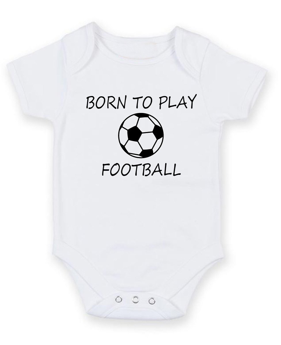 Born To Play - Balón de fútbol personalizada bebé niño Niña Unisex ...