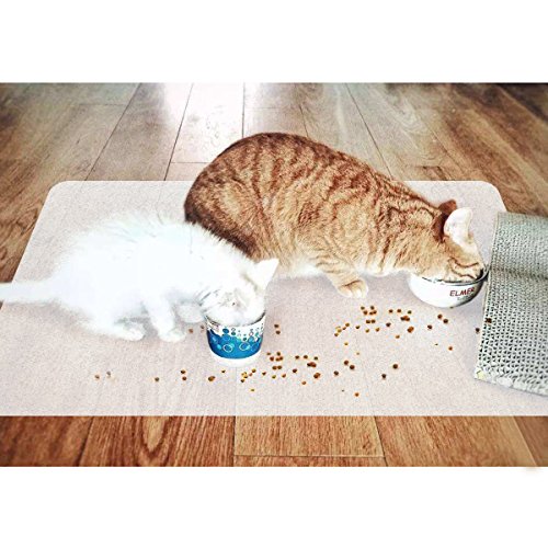 JCHL Office Chair Mat for Hardwood Floors 35.4"x47.2" PE Polyethene Hard Floor Chair Mat for Desk Chairs Tables - Thumbnail 4