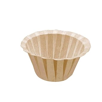 NIUQY Tägliches Freizeit Wesentliches Kaffee Filter Pappbecher Einweg Pappbecher Kcup Lebensmittelqualität Cup Form 100 STÜCK