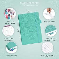 Legend Planner – Deluxe Weekly & Monthly Life