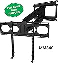 MantelMount MM340 - Above Fireplace Pull Down TV Mount