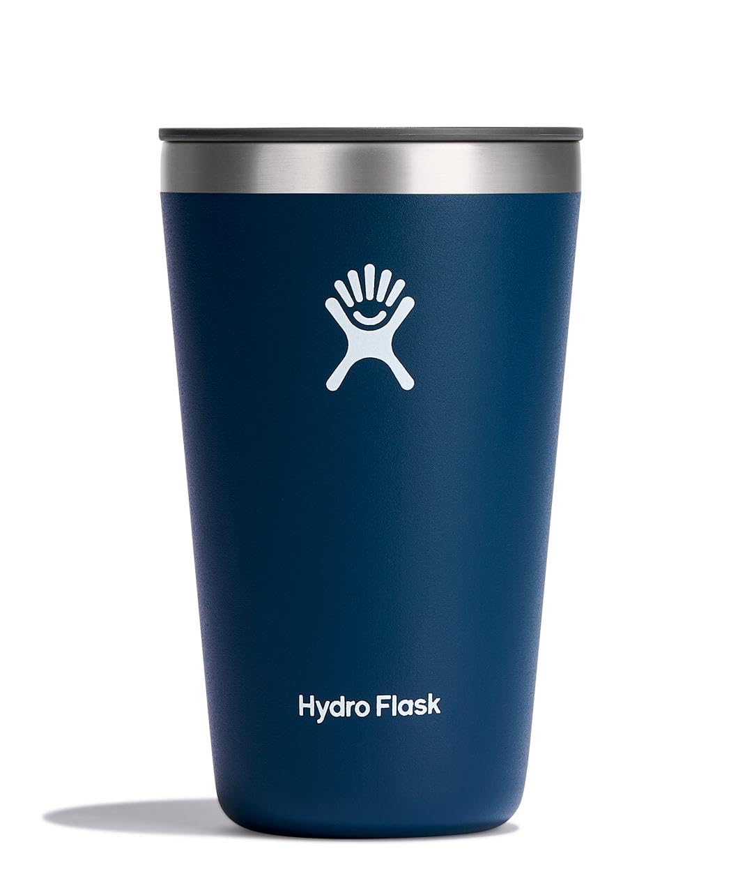 Photo 1 of Hydro Flask Stainless Steel 16 OZ All Around Tumbler Indigo, Dishwasher Safe