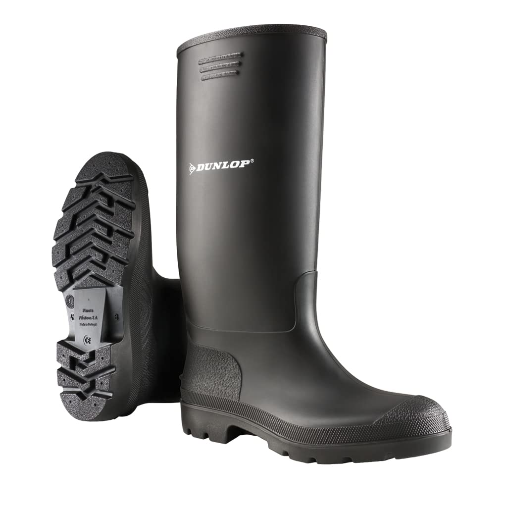 Dunlop Pricemastor PVC Wellington Boots (5 UK) (Black)