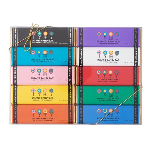 Dylan's Candy Bar Chocolate Bars Assorted, 10 Count