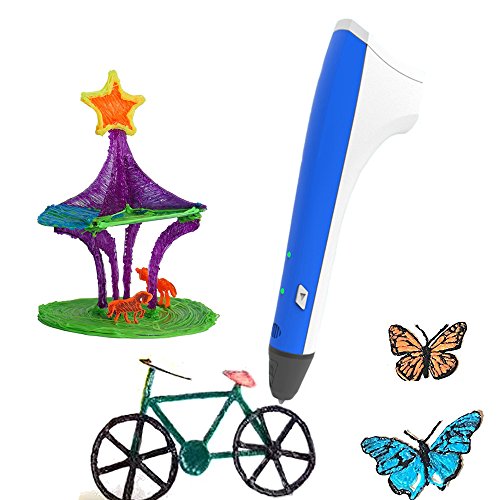 3D Printing Pen for 3D Modeling, 3D Drowing Pen for Kids , Arts and Crafts Tool, Support Power Bank, Great Gift Idea