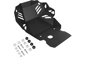 GENERIC Hunter-Bike Motorcycle Skid Plate Replacement for Kawasaki KLR650 KLR 650 2008-2022 Engine Bash Bottom Guard Cover Protector