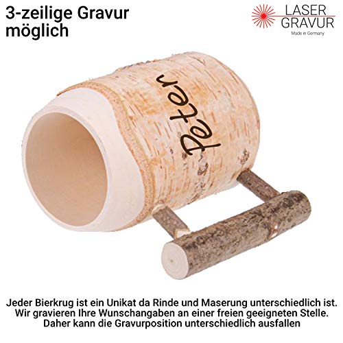 Holz-Bierkrug-mit-Gravur-Namen-und-Astgriff-05l-Handgefertigtes-Unikat-Dekoration-Personalisierter-Holzkrug-mit-Gravur-Ausgefallenes-Ostergeschenk-fr-Mnner
