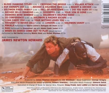 Blood Diamond James Newton Howard Amazon De Musik blood diamond