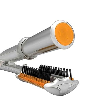 2 In 1 Lcd Rotating Curling And Straightening Iron Automatic